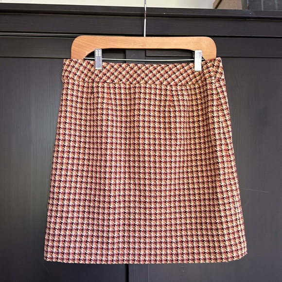 Anne Taylor Loft Wool A-line Skirt - Picture 2 of 5